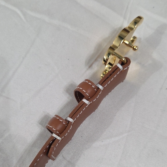 Celine Triomphe Belt Brown Leather 90cm - Picture 6 of 16